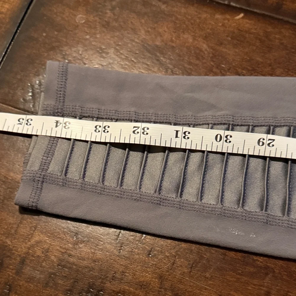 Alo Yoga Gray Ribbed Leggings sz Small